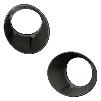 Replacement - Front Driver and Passenger Side Fog Light Bezel Set (Standard Line)