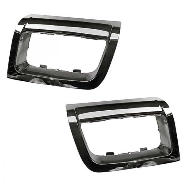 Replacement - Front Driver and Passenger Side Fog Light Surround Set