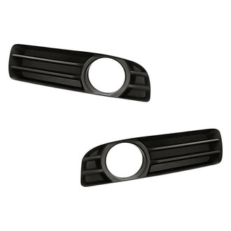 Replacement - Front Lower Driver and Passenger Side Fog Light Bezel Set (Standard Line)