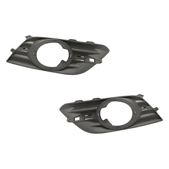 Replacement - Front Driver and Passenger Side Fog Light Bezel Set (Standard Line)