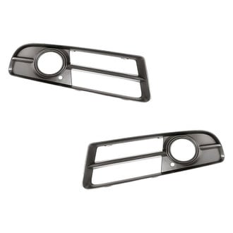 Replacement - Front Driver and Passenger Side Fog Light Bezel Set (Standard Line)