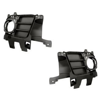 Replacement - Front Driver and Passenger Side Fog Light Bezel Set (Standard Line)