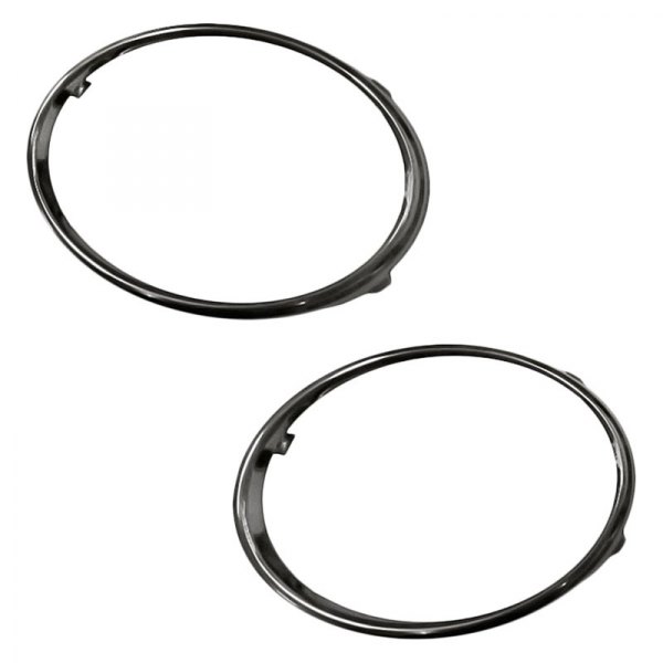 Replacement - Front Driver and Passenger Side Fog Light Trim Set