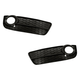 Replacement - Front Driver and Passenger Side Fog Light Bezel Set (Standard Line)
