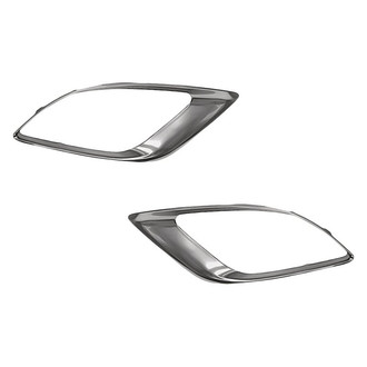 Replacement - Front Driver and Passenger Side Fog Light Trim Set (Standard Line)