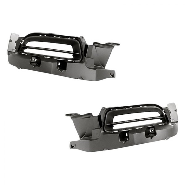 Replacement - Front Driver and Passenger Side Fog Light Bezel Set