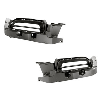 Replacement - Front Driver and Passenger Side Fog Light Bezel Set (Standard Line)