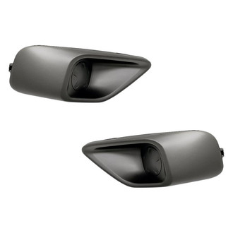 Replacement - Front Driver and Passenger Side Fog Light Cover Set (Standard Line)