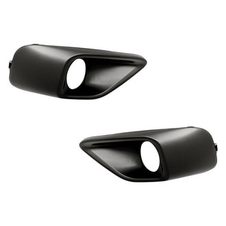 Replacement - Front Driver and Passenger Side Fog Light Bezel Set (Standard Line)
