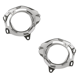 Replacement - Front Driver and Passenger Side Fog Light Trim Set (Standard Line)
