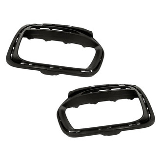 Replacement - Front Outer Driver and Passenger Side Fog Light Molding Set (Standard Line)