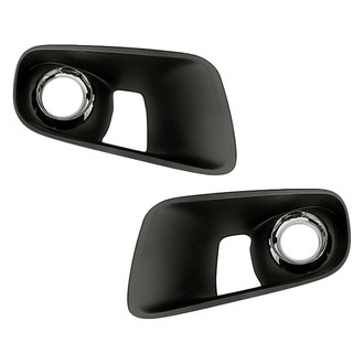 Replacement - Front Driver and Passenger Side Fog Light Bezel Set (Standard Line)