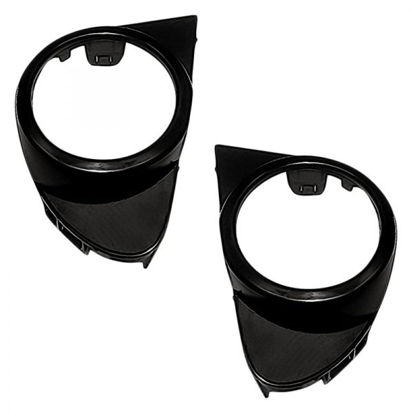 Replacement - Front Driver and Passenger Side Fog Light Bezel Set