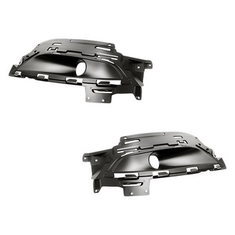 Replacement - Front Driver and Passenger Side Fog Light Bezel Set (Standard Line)