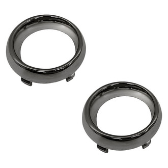 Replacement - Front Driver and Passenger Side Fog Light Trim Set (Standard Line)