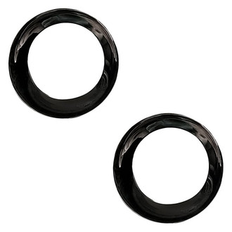 Replacement - Front Driver and Passenger Side Fog Light Trim Set (Standard Line)
