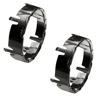 Replacement - Front Driver and Passenger Side Fog Light Trim Set (Standard Line)