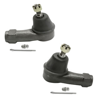 Replacement - Front Driver and Passenger Side Outer Tie Rod End Set