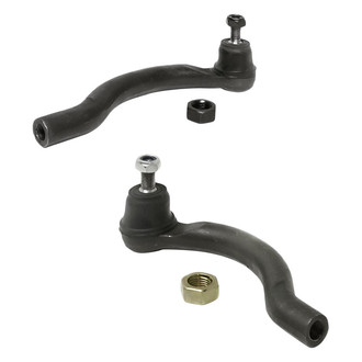 Replacement - Front Driver and Passenger Side Outer Tie Rod End Set