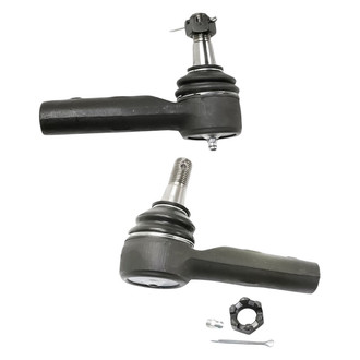 Replacement - Front Driver and Passenger Side Outer Tie Rod End Set