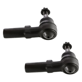 Replacement - Front Driver and Passenger Side Outer Tie Rod End Set