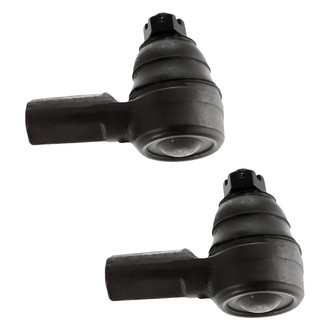 Replacement - Front Driver and Passenger Side Outer Tie Rod End Set