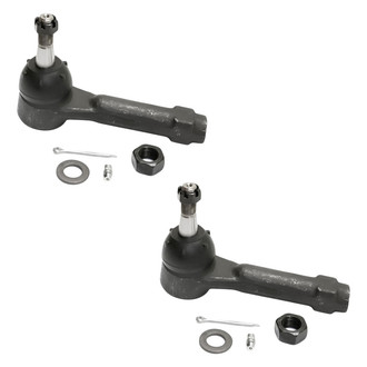 Replacement - Front Driver and Passenger Side Outer Tie Rod End Set