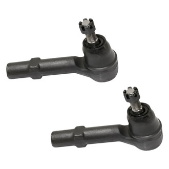 Replacement - Front Driver and Passenger Side Outer Tie Rod End Set