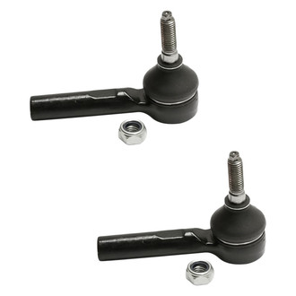 Replacement - Front Driver and Passenger Side Outer Tie Rod End Set