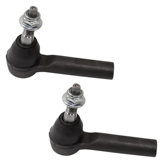 Replacement - Front Driver and Passenger Side Outer Tie Rod End Set