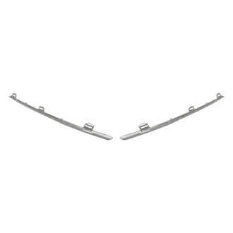 Replacement - Upper Driver and Passenger Side Grille Molding Set (Standard Line)