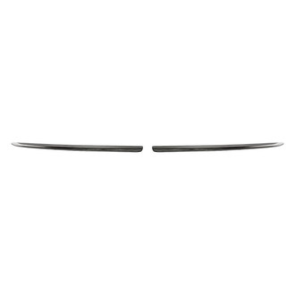 Replacement - Upper Driver and Passenger Side Grille Molding Set (Standard Line)