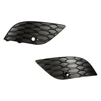 Replacement - Front Lower Outer Driver and Passenger Side Fog Light Cover Set (Standard Line)