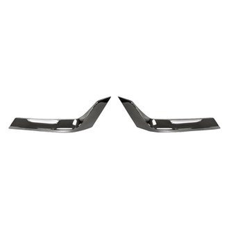 Replacement - Lower Driver and Passenger Side Grille Molding Set (CAPA Certified)