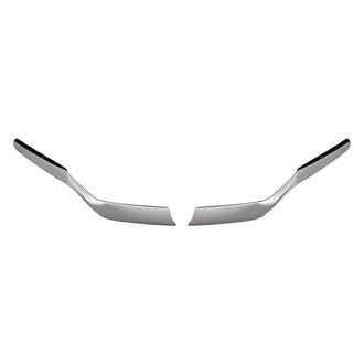 Replacement - Driver and Passenger Side Grille Molding Set (CAPA Certified)