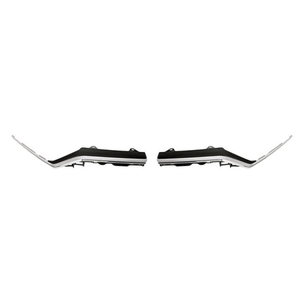 Replacement - Driver and Passenger Side Upper Grille Molding Set