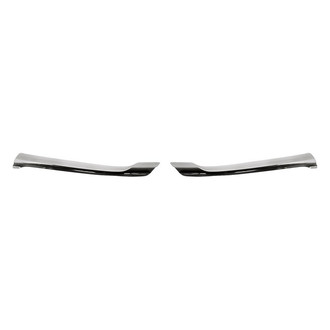 Replacement - Driver and Passenger Side Grille Molding Set (CAPA Certified)