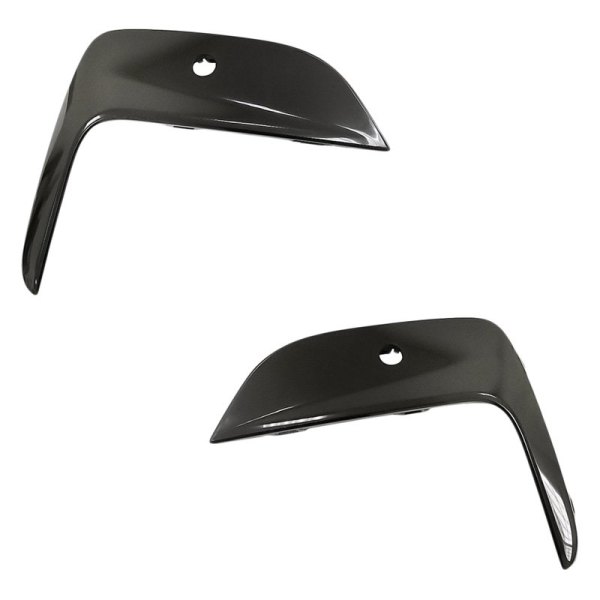 Replacement - Front Driver and Passenger Side Upper Outer Fog Light Trim Set