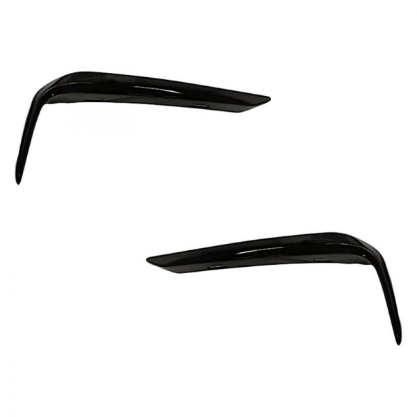 Replacement - Front Driver and Passenger Side Bumper Grille Molding Set