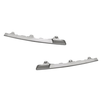 Replacement - Front Lower Driver and Passenger Side Bumper Cover Molding Set (Standard Line)