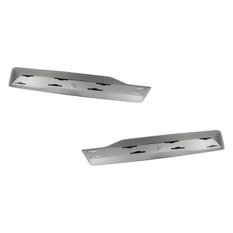 Replacement - Front Driver and Passenger Side Bumper Cover Grille Molding Set (Standard Line)