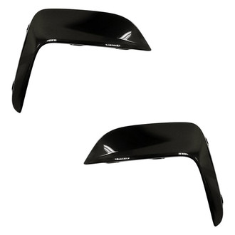 Replacement - Front Driver and Passenger Side Bumper Cover Grille Molding Set (Standard Line)