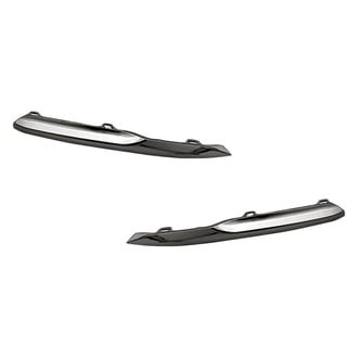 Replacement - Front Driver and Passenger Side Bumper Cover Molding Set (Standard Line)