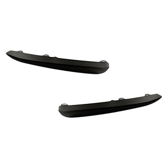 Replacement - Front Driver and Passenger Side Bumper Cover Molding Set (Standard Line)