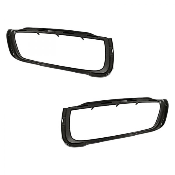 Replacement - Front Driver and Passenger Side Bumper Cover Grille Molding Frame Set