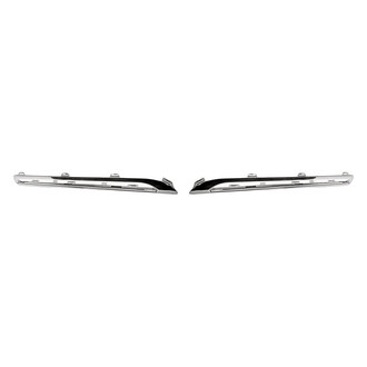 Replacement - Upper Driver and Passenger Side Grille Molding Set (Standard Line)