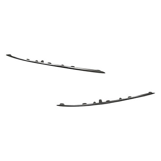 Replacement - Front Lower Driver and Passenger Side Bumper Cover Molding Set (Standard Line)