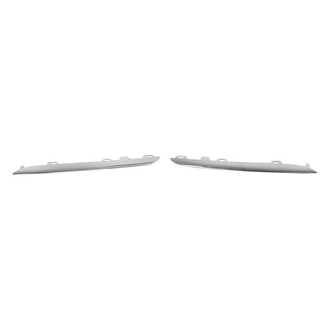 Replacement - Lower Driver and Passenger Side Grille Molding Set (CAPA Certified)