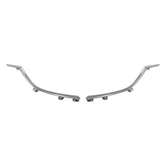 Replacement - Lower Driver and Passenger Side Grille Molding Set (CAPA Certified)