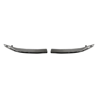 Replacement - Upper Driver and Passenger Side Grille Molding Set (CAPA Certified)